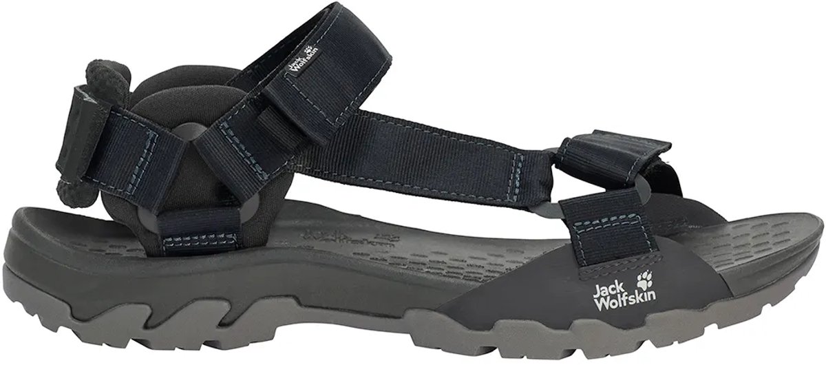 Jack Wolfskin Ridge Sandalen 1/2 Vrouw Zwart