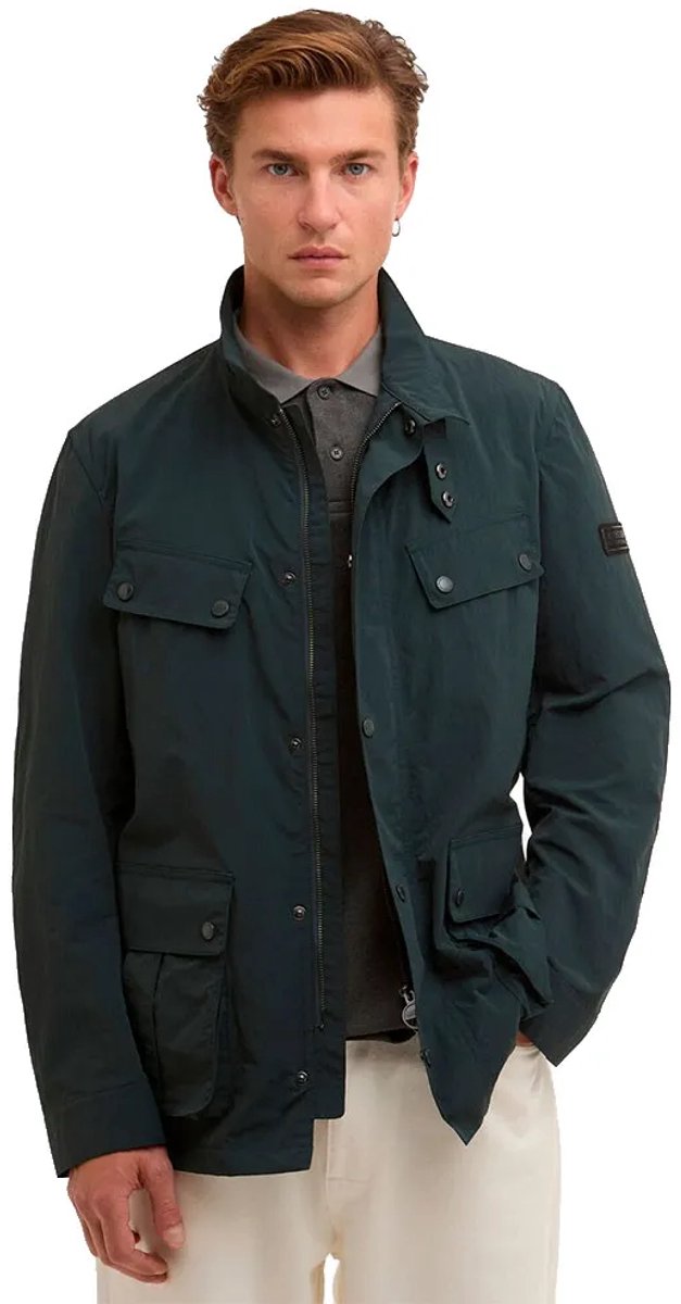 Barbour Duke Modern Showerproof Jas Man Forest River