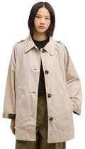 Barbour Maggie Showerproof Jas Beige L Vrouw