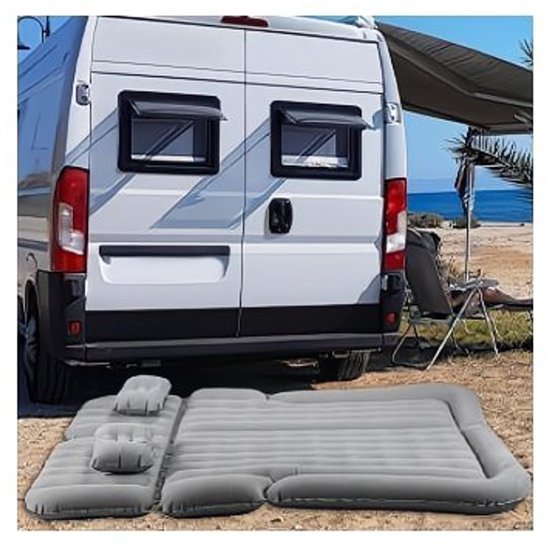 Opblaasbaar luchtmatras 2-3 personen campingbed comfortabel draagbaar tot 300 kg stevig — afbeelding 5