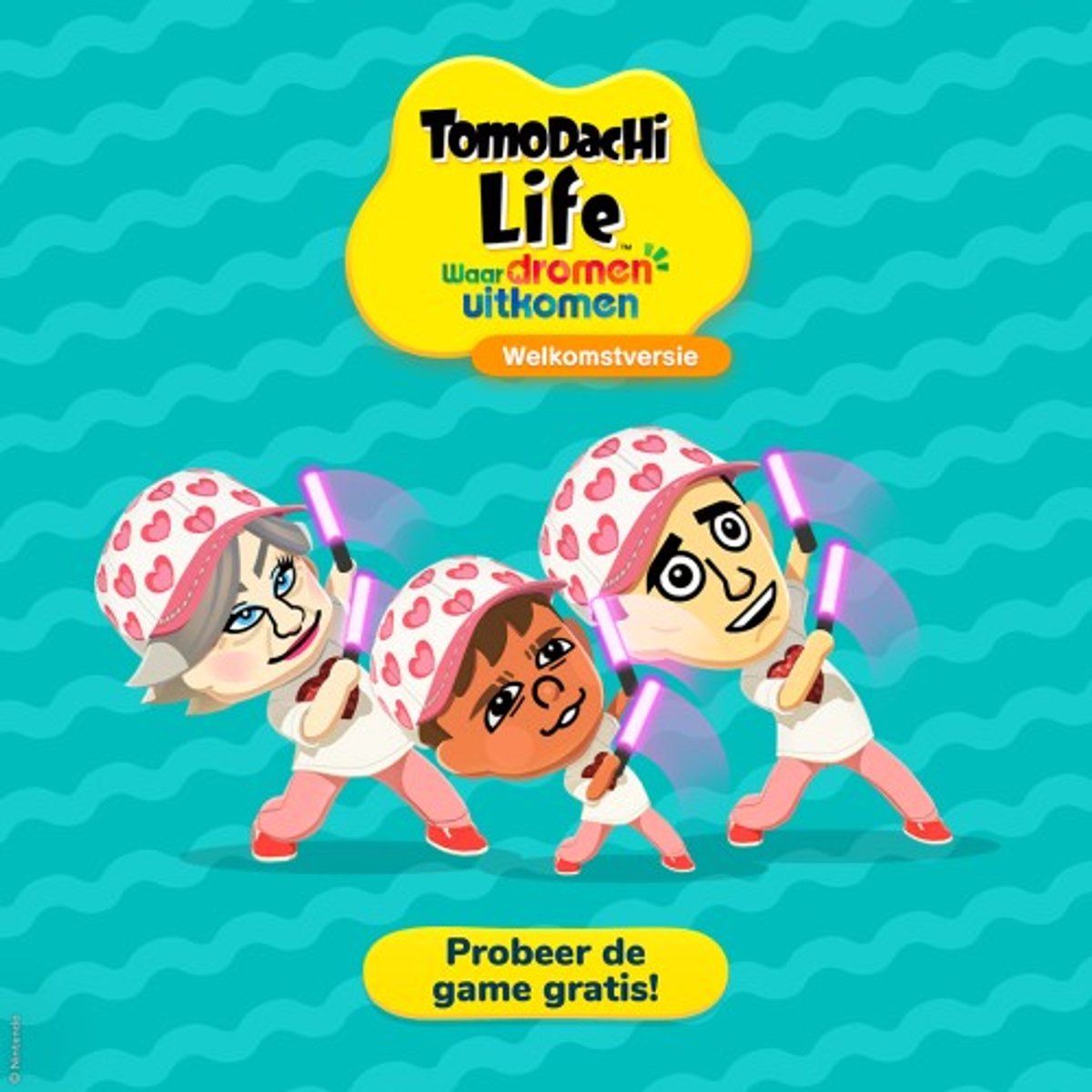 Nintendo Tomodachi Life Switch - Ontwerp je eigen eilandwereld thumbnail 2