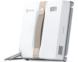 ECOVACS WINBOT MINI Robot Ramenwasser– Robot ramenreiniger-Ruitenreiniger-9 Traps veiligheidssysteem – Dubbele sproeiers met ultrasone verneveling – Intelligente routeplanning – 3 reinigingsmodi – Beige – Voor ramen – Spiegels – Glazen deuren