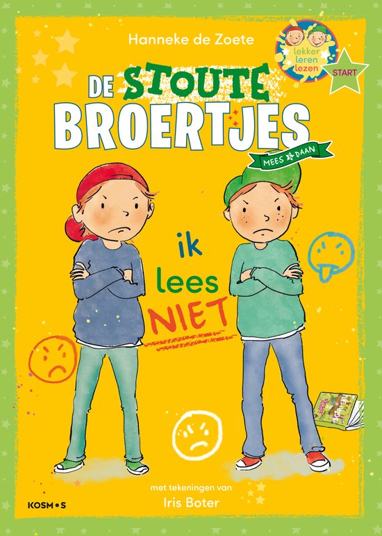 Leren lezen met de Zoete Zusjes - Ik lees niet - cover