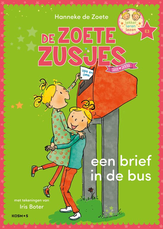 Leren lezen met de Zoete Zusjes - Een brief in de bus - cover