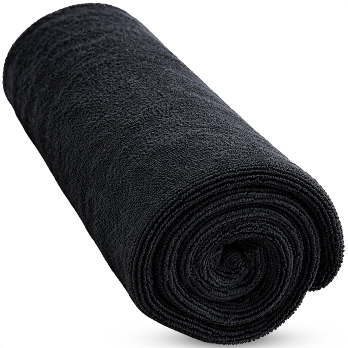 Luft ultra absorberende Microvezel Droogdoek - 60 x 80 - Badkamer en Auto - Microvezeldoekjes - Sterk - Zwart - 1300 GSM
