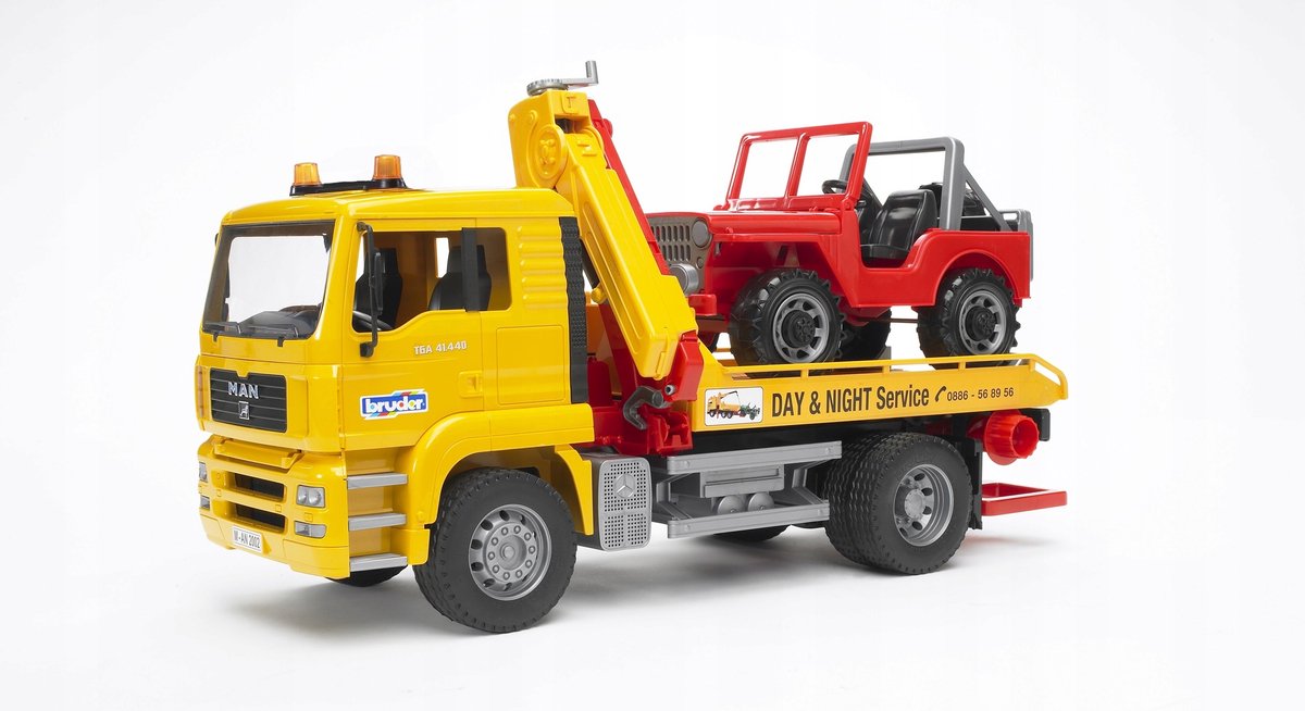 Bruder Man TGA Takelwagen — afbeelding 3