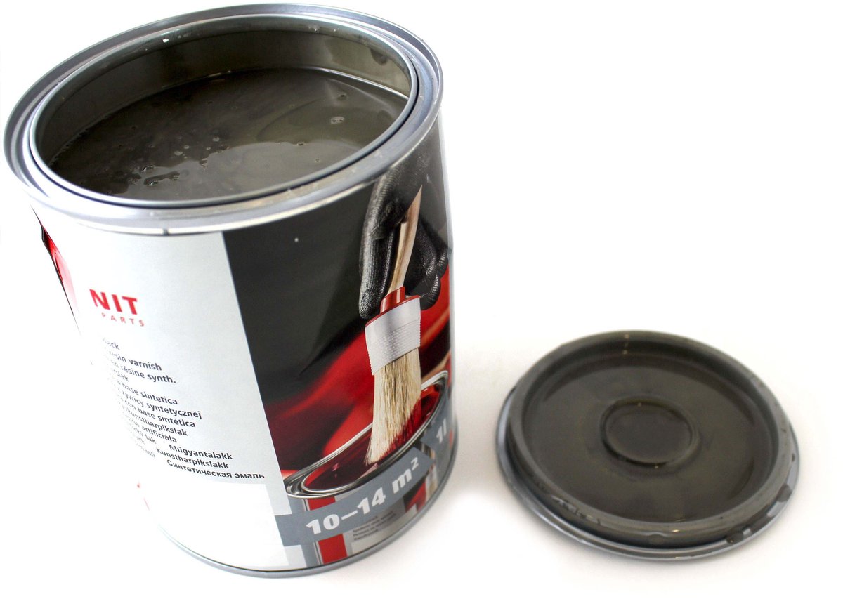 Granit Parts Nopolux Wilckens Serie - Grijze Volvo Lak - 1 Liter - Hoogwaardige Kwaliteit - Synthetische Hars