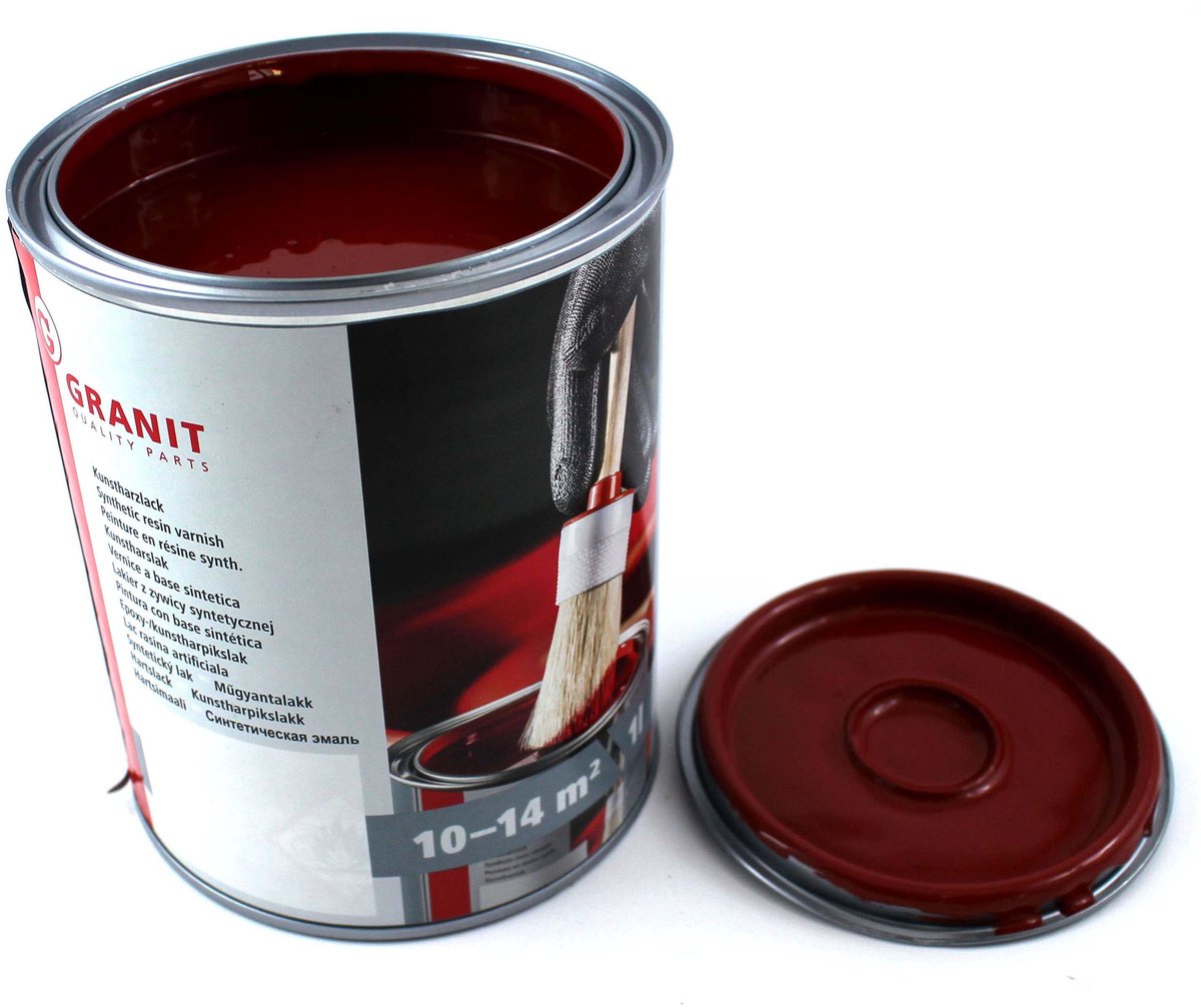 GRANIT Nopolux Serie - Fiat RAL 3474 Lakverf - 1 l - Weerbestendig - Snel-drogend