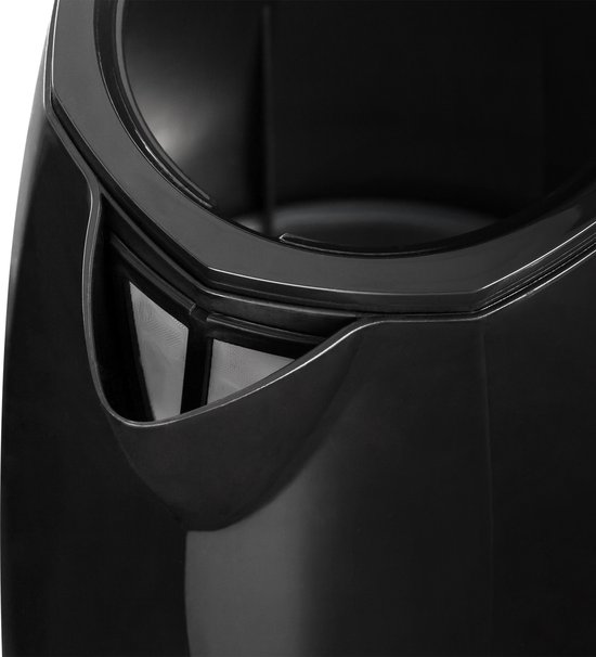 Teesa TSA1020B - Draad- en geruisloze waterkoker, 1,8 liter, zwart