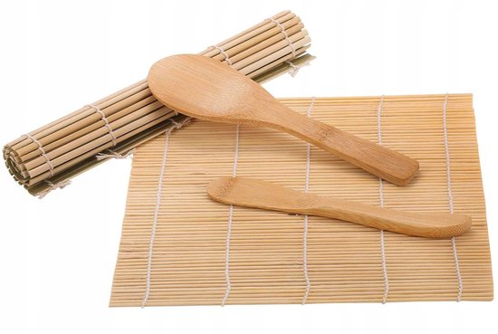 Merkloos - Sushi Set - Rol Bazooka - Nóż - Mat — afbeelding 5