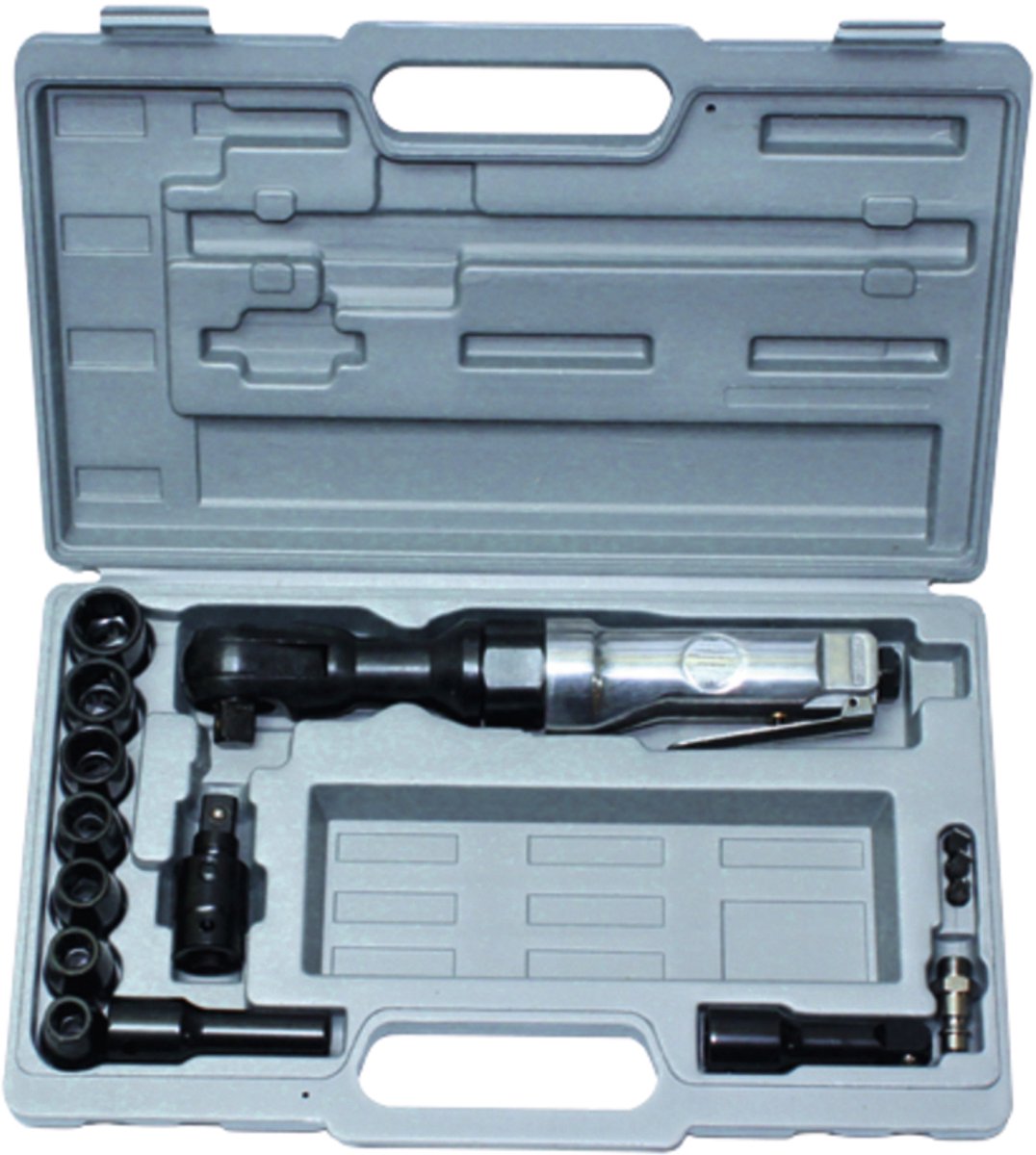 AEROTEC Pneumatische Ratelset - 1/2 inch - 68 Nm - Inclusief Doppenset