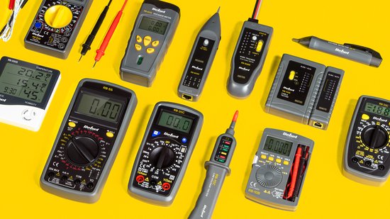 The Rebel Tools RB-30D - Compteur universel / Comprend des cordons de test