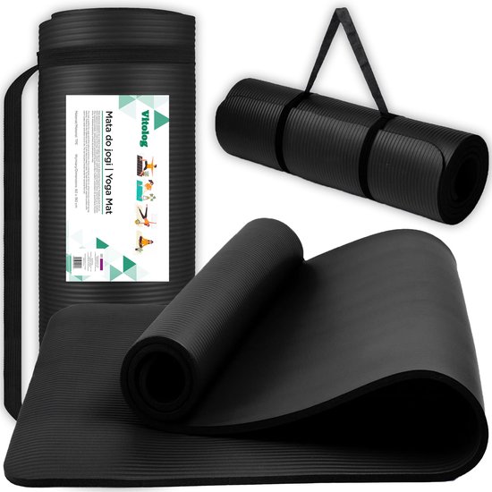 Vitolog - Yogamat - 180cm - Antislip - NBR Rubber