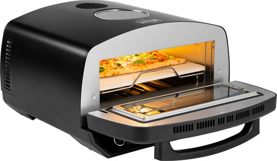 Teesa SUPREME ELITE - Pizzaoven - LED Display - 2200W - 450°C - Keramische Steen — afbeelding 3
