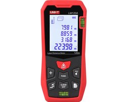 UNI-T LM-A Serie - Laserafstandsmeter - 120m - Continue Metingen - Pitagoras Meting