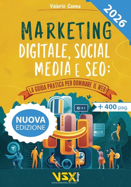 Marketing Digitale, Social Media e SEO - cover