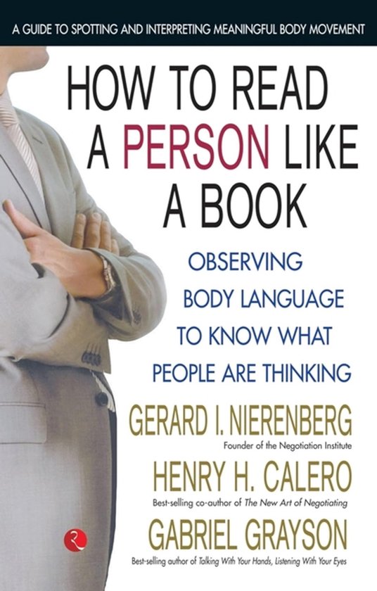 How To Read A Person Like A Book - cover