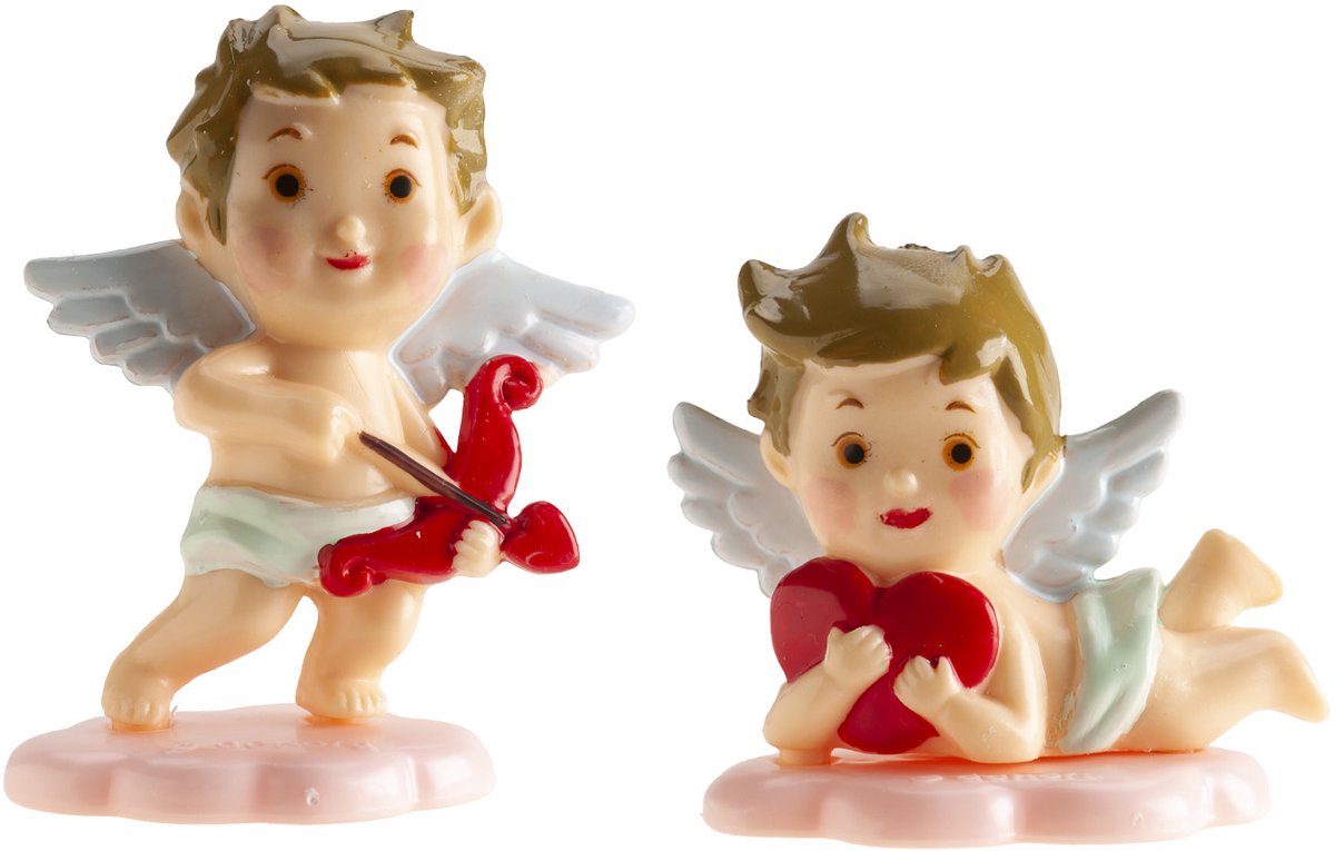 Dekora Valentijn Cupido set van 2
