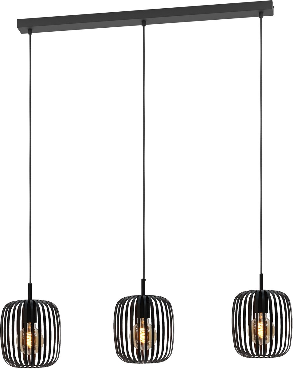 EGLO Romazzina Hanglamp - E27 - 90 cm - Zwart