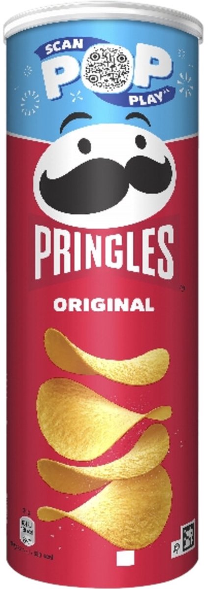 Pringles - Chips Original - 6 x 165 gr - Voordeelverpakking