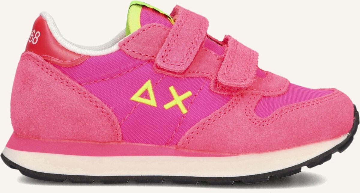 Sun68 Girls Ally Solid Sneakers - Meisjes - Roze - Maat 26