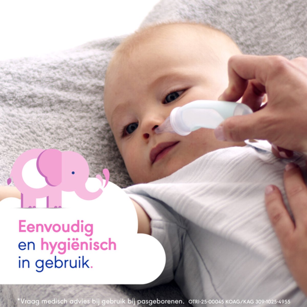 OtriCare Baby Aspirator - Neusjesreiniger - Verstopte Neus - Zachte Manier Verwijderen Neusslijm - Eenvoudig en Hygiënisch Gebruik - Help je baby beter ademen, eten en slapen - 1 stuk — cadeau in Cadeau-ideeën - foto 4