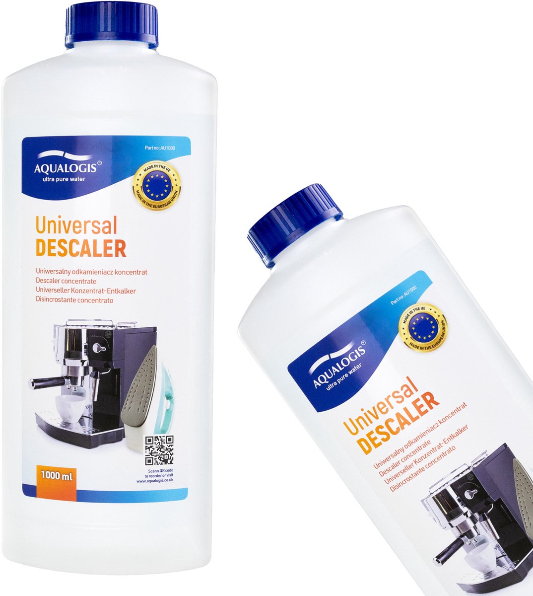 Aqualogis UniDec Serie - Universele Ontkalker - 1000ml