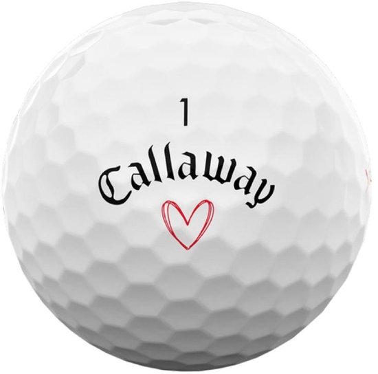 Callaway SuperSoft 2025 Valentijn Golfballen - Wit - 12 Stuks van Callaway — afbeelding 4