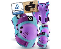 Skate Kniebeschermer Set - Bescherming Kinderen Knee en Elbow Bescherming - Skaten Protection Beschermset