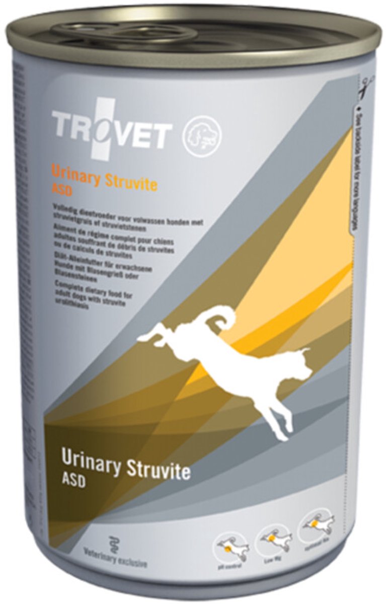 Hondenvoer Nat ASD Urinary Struvite - 6 x 400 gr