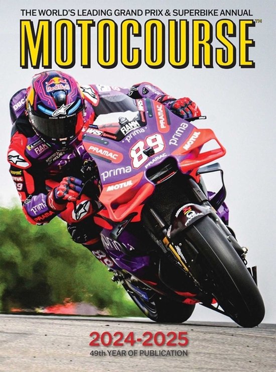 Motocourse 2024-25 Annual - cover