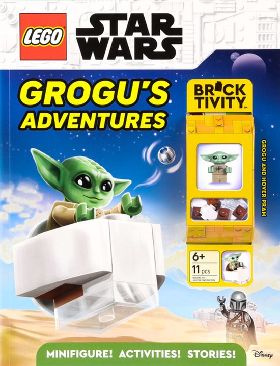 Activity Book with Minifigure- Lego Star Wars: Grogu's Adven ... - cover