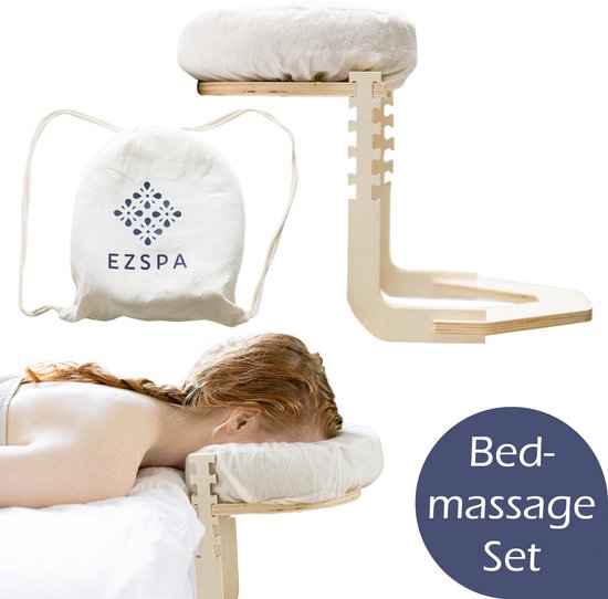 Ezspa Massage Hoofdsteun Verstelbaar Gezichtkussen voor - Ezspa - €89,95