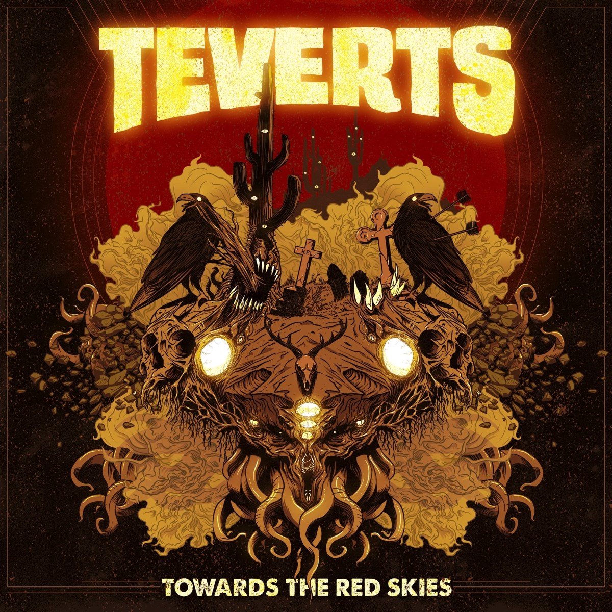 Teverts - Towards The Red Skies (CD)