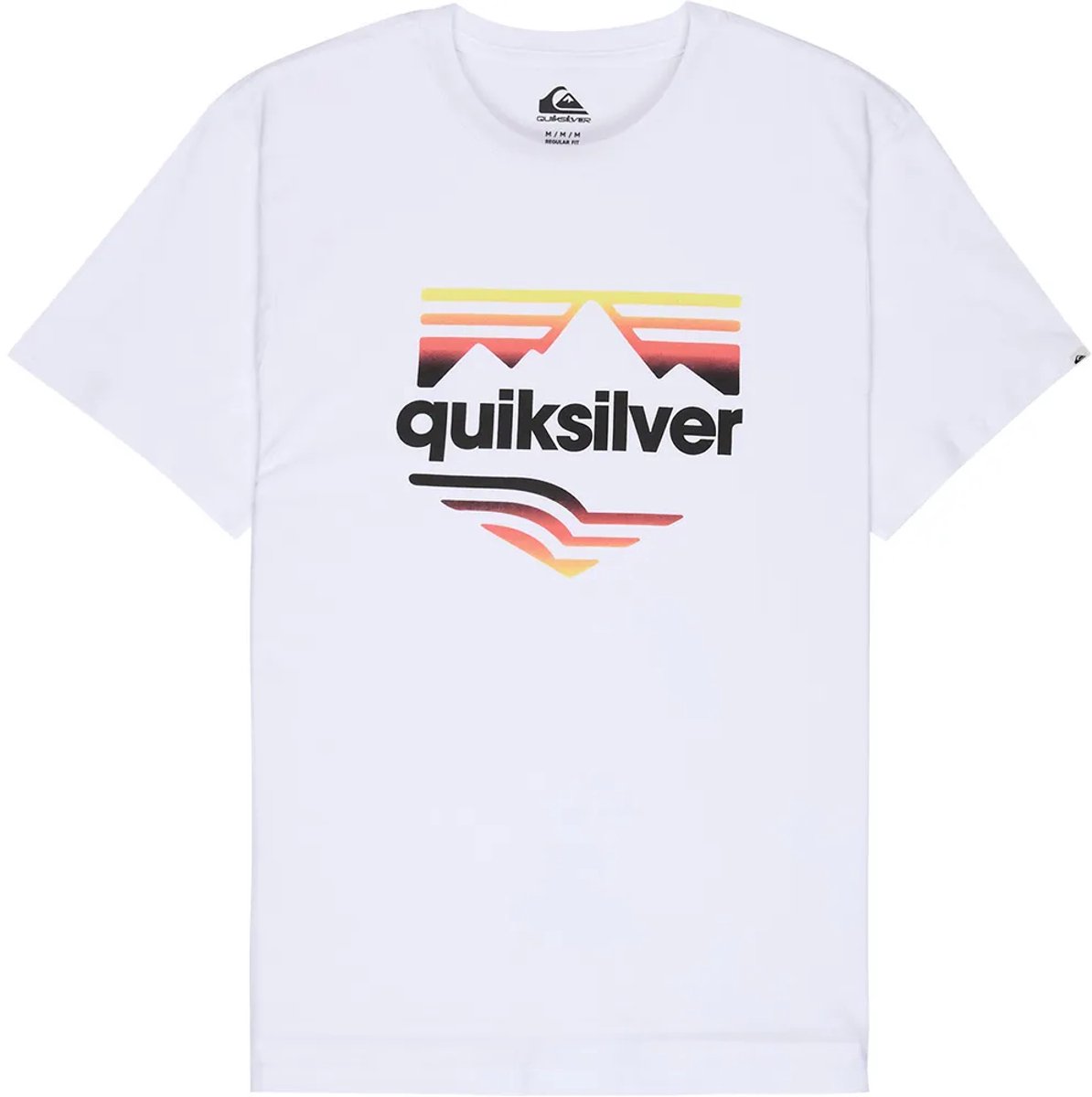 Quiksilver Ev Horizon Fade T-shirt Met Korte Mouwen XS Man Wit
