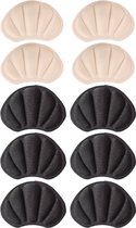 Innovaland - Hielzooltjes Set 5 Stuks - Antislip - Hielbeschermers - Hielkussentjes Voor Schoenen - Schoenverkleiner - Schoen Verkleiner - Hielkussens - Hielpads - Zool - Zooltjes Schoenen