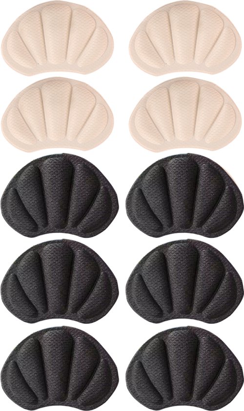 Innovaland - Hielzooltjes Set 5 Stuks - Antislip - Hielbeschermers - Hielkussentjes Voor Schoenen - Schoenverkleiner - Schoen Verkleiner - Hielkussens - Hielpads - Zool - Zooltjes Schoenen