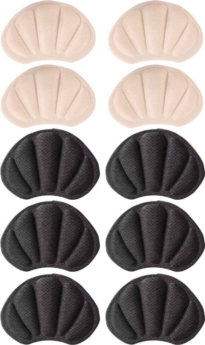 Innovaland - Hielzooltjes Set 5 Stuks - Antislip - Hielbeschermers - Hielkussentjes Voor Schoenen - Schoenverkleiner - Schoen Verkleiner - Hielkussens - Hielpads - Zool - Zooltjes Schoenen