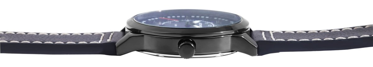 JUST WATCH Herenhorloge van echt leer Benedict JUST WATCH "Benedict" herenhorloge met echte leren band