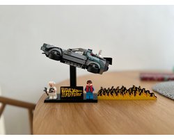 Display standaard voor LEGO® Back to the Future Time Machine 77256