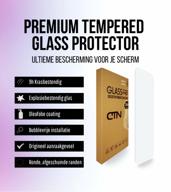 Coque CTN Transparente - Adaptée à iPhone 17 - Avec Protecteur d'écran - Compatible MagSafe - Antichoc - Coque rigide