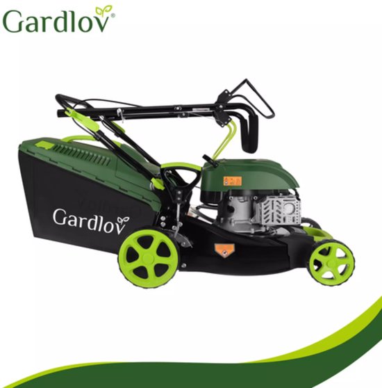 Gardlov Krachtige benzine grasmaaier met 50 liter opvangbak en 8 maaihoogtes en 40,6 cm maaibreedte — afbeelding 3