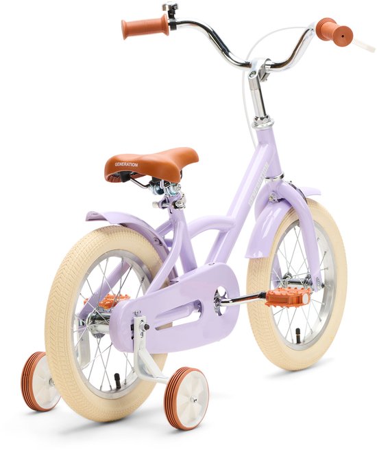 Generation Classico 14 inch Lila - Kinderfiets van Generation — afbeelding 3