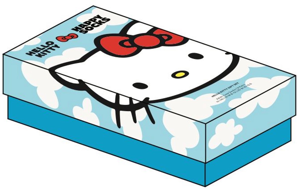 Happy Socks Hello Kitty 3-pack Gift set 41-46