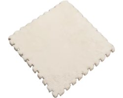 20 stuks Baby Anti-Slip Speelmat - BPA-vrij EVA Schuim Vloermat, Zachte Kinder Speelvloer, Activiteit Matten, Meubelbescherming, Herbruikbaar & Wasbaar - Wit