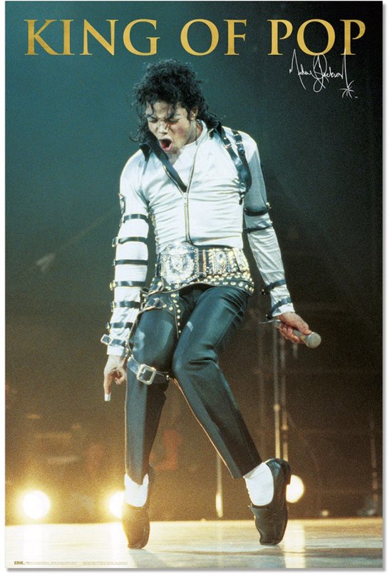 Michael Jackson poster - BAD - King of Pop - muziek - 61 x 91.5 cm