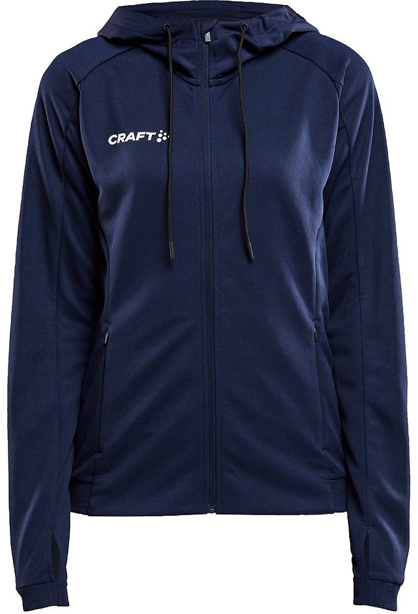 Craft Jacket Evolve Hood Dames Navy