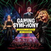 Gaming X Symphony: Legends & Quests in Concert poster met zangers en orkest.