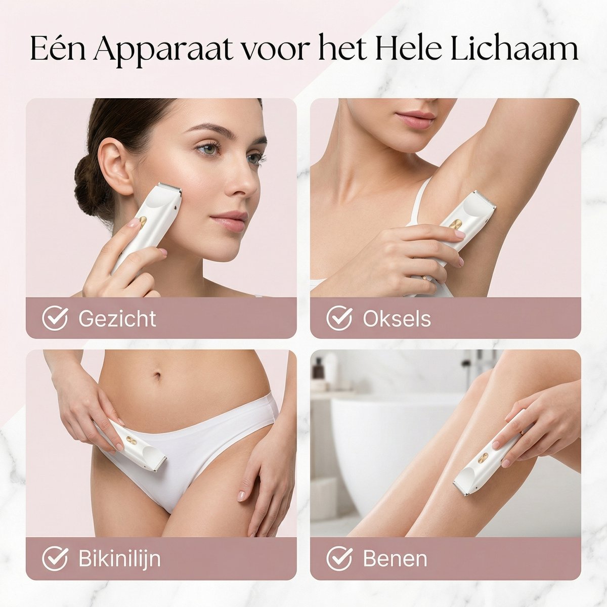 sogiol 2 in 1 Ladyshave voor Vrouwen thumbnail 2