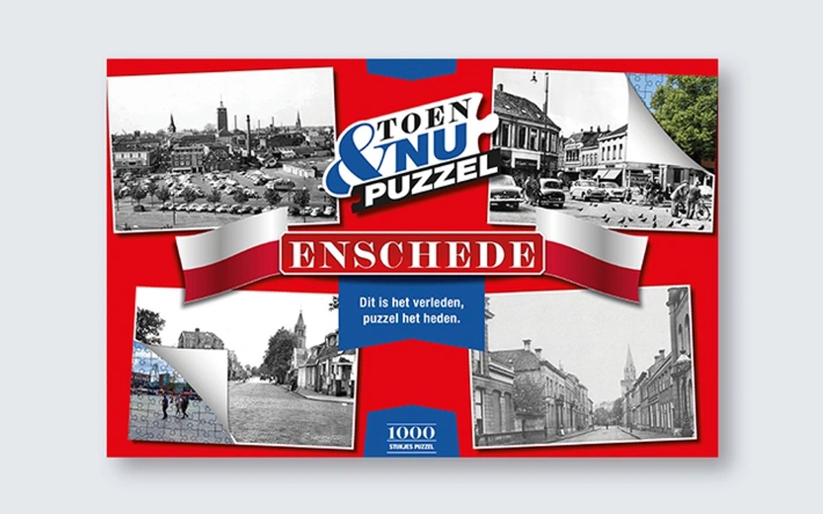 Puzzel - Toen & Nu - Enschede